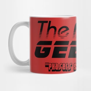 The Black Geeks Phasers Set To Soul - Black Mug